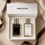 Berrystone perfume duo presented inside its premium gift box